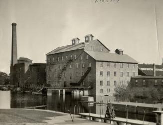 New alcohol distillery opens to-day; Above is a photograph of the Cereal Mills of Lindsay; formerly the property of the Flavelle Milling Company; of which Mr. J. D. Flavelle was chairman.