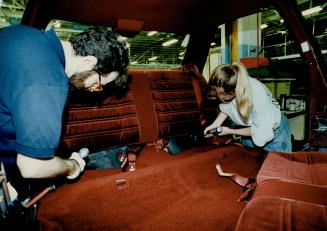 Canada - Ontario - Oshawa - General Motors - Assembly Line and Autos