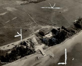 Air view of Rockcliffe Airdrome, at Ottawa