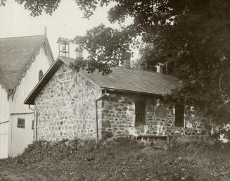 Old trading post in old WD Matthews estate new home of Arnold Matthews of Toronto