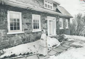 An 1848 house built by a son of the first settlers in Scarborough has been lovingly restored by Muriel Taylor and her husband, Alan