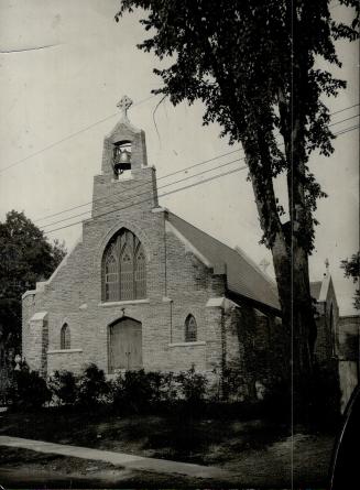 Christ Church, Woodbridge, in whose graveyard rest the remains of many of the early stalwarts of York County