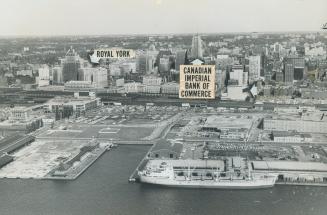 The Waterfront today is shown in this aerial photo