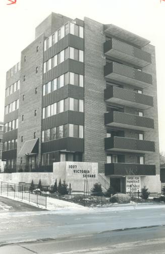 Victoria square is one of the city's smallest condominiums with only 2 apartments on each floor