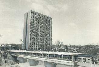 High density housing such as this apartment at the Old Mill station in Etobicoke could be expanded at each of the 47 subway stations in Metro, claims (...)