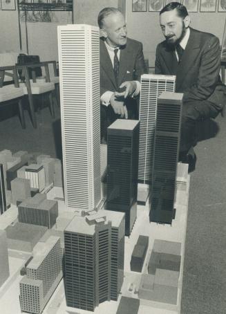 Canada - Ontario - Toronto - Banks - Bank of Montreal - Bay and King - Models and Plans