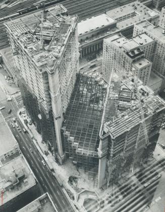 And now - - a double Banking tower, The fifth of the Big Five chartered banks to put up a bank building on Bay St