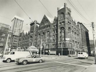 Largest office building in 19th-century Toronto, the Confederation Life Building at Yonge and Richmond Sts