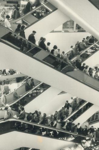 Canada - Ontario - Toronto - Buildings - Eaton Centre - Interior