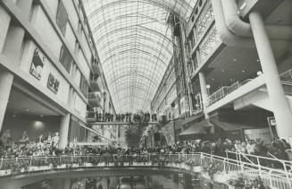 Canada - Ontario - Toronto - Buildings - Eaton Centre - Opening