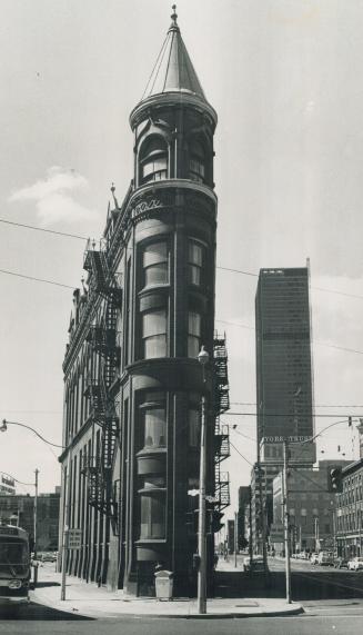 The charming, triangular Gooderham Building