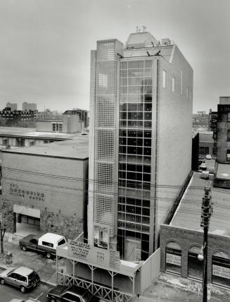 Beating the odds: Victor Tarnoy's six-storey tower near King and Bathurst streets proves that proportion is more important than expensive materials