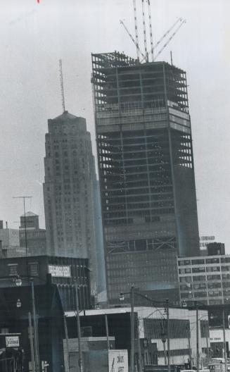 A job-quitting epidemic among iron-workers at the $110 million Toronto-Dominion Centre on King St