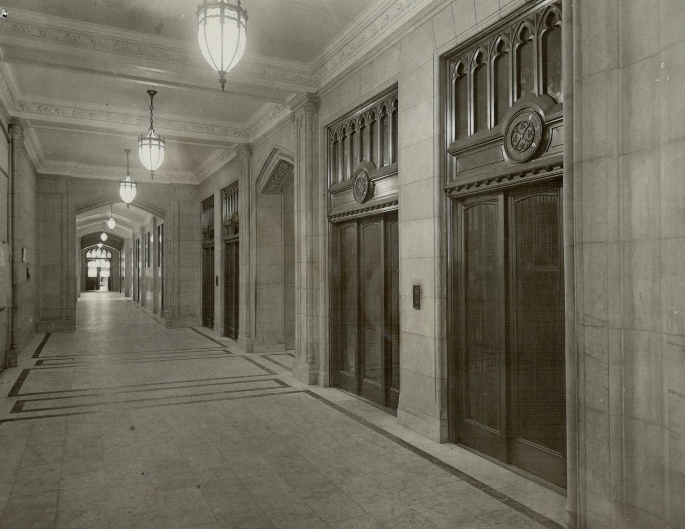 The new east block, the Ontario government building, corner St