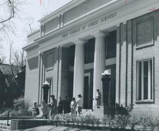 Toronto's Oldest Christian Science Church, There are six congregations in Metro, 35 practitioners