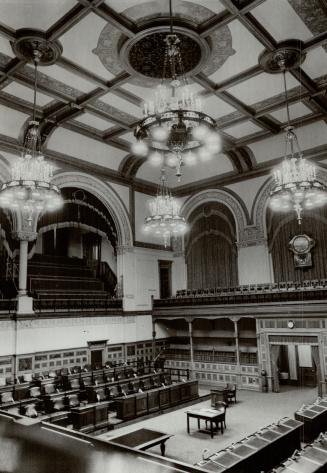 Canada - Ontario - Toronto - Buildings - Parliament - Interior - up to 1969