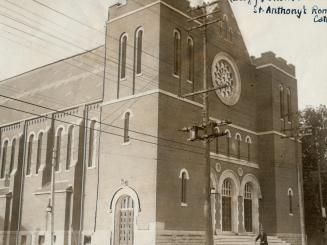 New Roman Catholic Church is dedicated, St