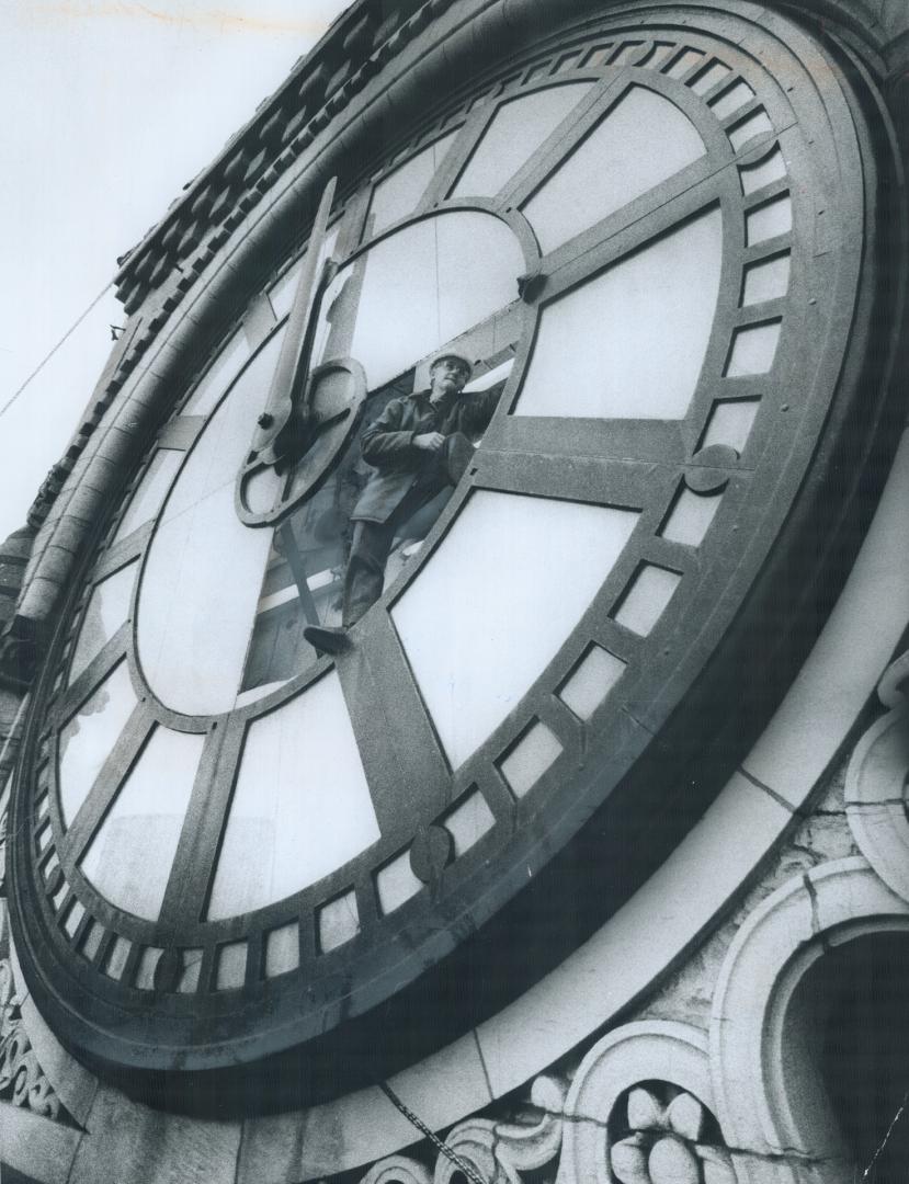 High Noon for 3 months, Installed in 1901 at a cost of $19,750 in city's highest clock tower at 300 feet, clock at old city hall will again undergo major repairs and restoration