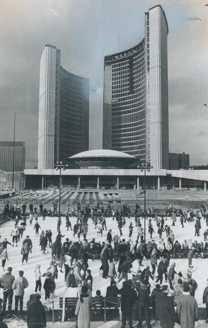 Skating, at City Hall, or at any other Metro rink, is an extremely popular Sunday activity for all ages