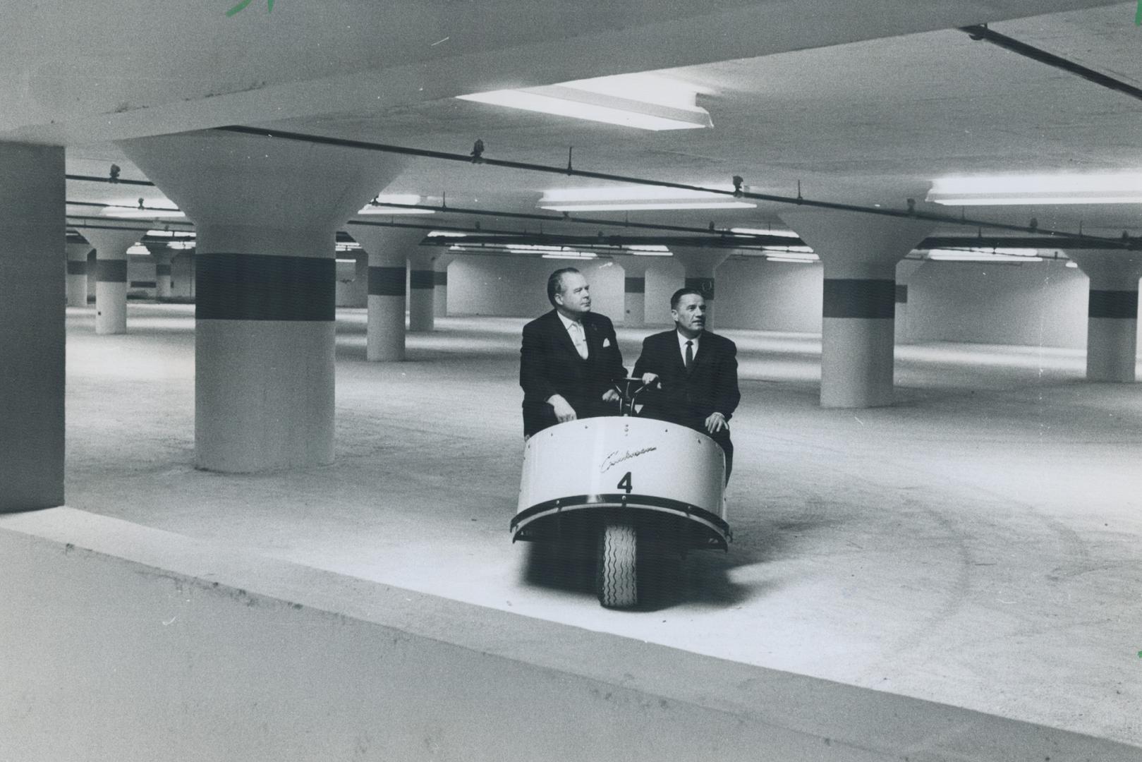 Absentminded motorists who can't remember where they parked their cars in the underground lot beneath Nathan Phillips Square will have the use of this(...)