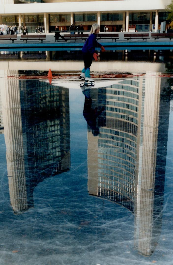 Canada - Ontario - Toronto - City Hall - New - Skating (2 of 2 files)