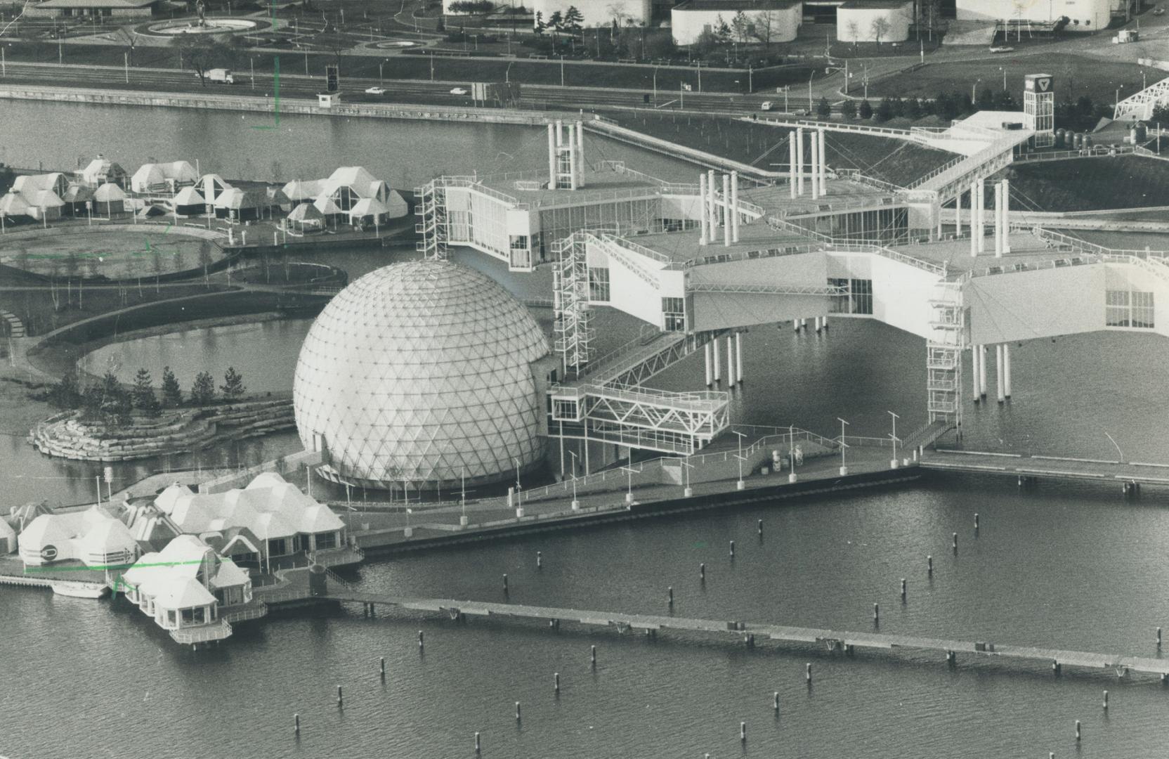 Monument? Geodesic dome, like that of Ontario Place Cinesphere, probably will recall Buckminster Fuller's name and reputation to future generations