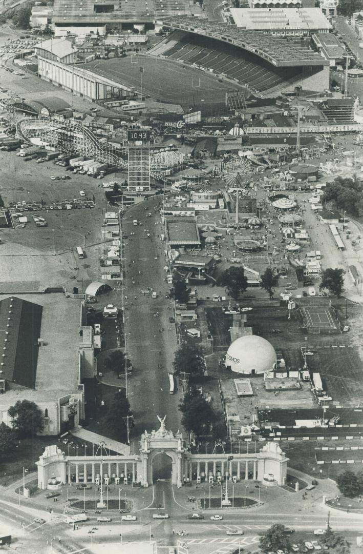 Canada - Ontario - Toronto - Exhibitions - CNE - Aerial Views - 1960 - 1986