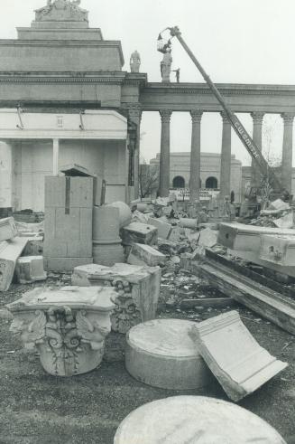 Landmarks Leaving, The Electrical Building, just inside the Princes' Gates at the Canadian National exhibition, is being demolished but the eight 15-f(...)