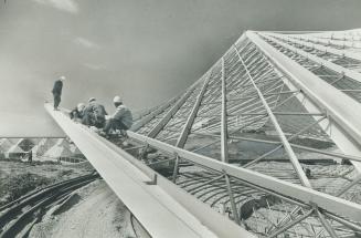 Ontario place nearing completion, Deadline for completion of Ontario Place on the CNE waterfront is less than a month away with opening date scheduled for May 22