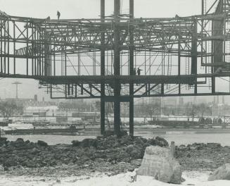 Canada - Ontario - Toronto - Exhibitions - Ontario Place - Construction