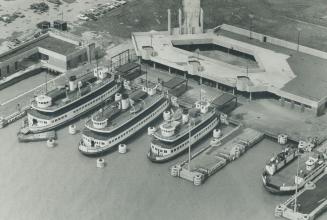 Two Island Ferries will be in service starting Wednesday from the new terminal on the waterfront between Yonge and Bay Sts., although up to now the 12(...)