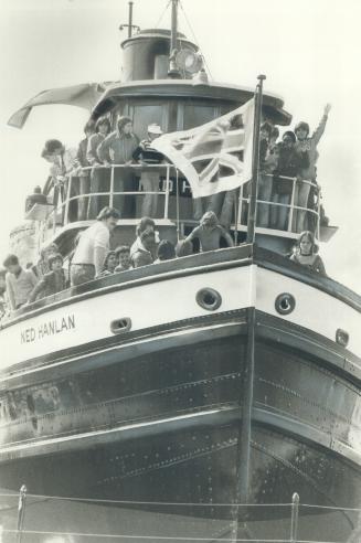 The Ned Hanlan, in drydock at Exhibition Place, is a favorite of schoolkids