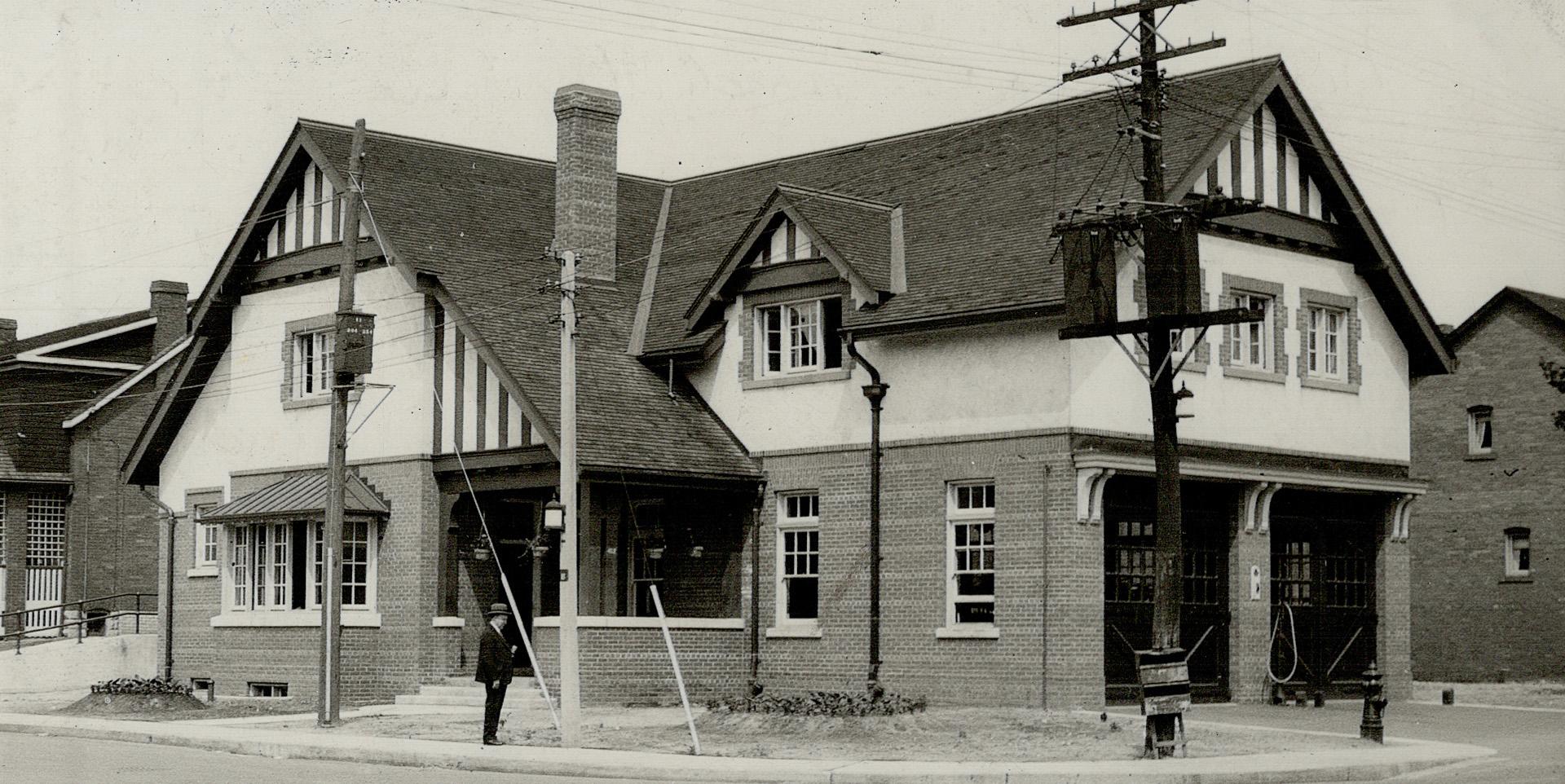 More attractive architecture for firehalls