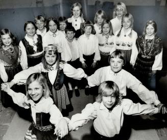 These youngsters have come from all over Metro to take part in a practice of the Estonian Folk Ensemble at St