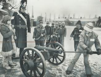 Spending a week at Fort York, the restored buildings more than 150 years old near Bathurst and Front Sts