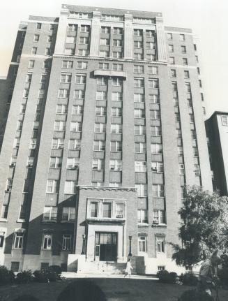 Main pavilion of Toronto Western Hospital was built with money bequeathed by Theodore Pringle Loblaw who died in 1933