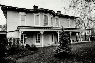 Sugar loaf house: Named Drumsnab, the English north country word for a sugar loaf, this house near Castle Frank subway station had a view of mounds along the Don River when it was built in 1834