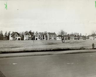 Baker property looking north - note fine homes and others under construction