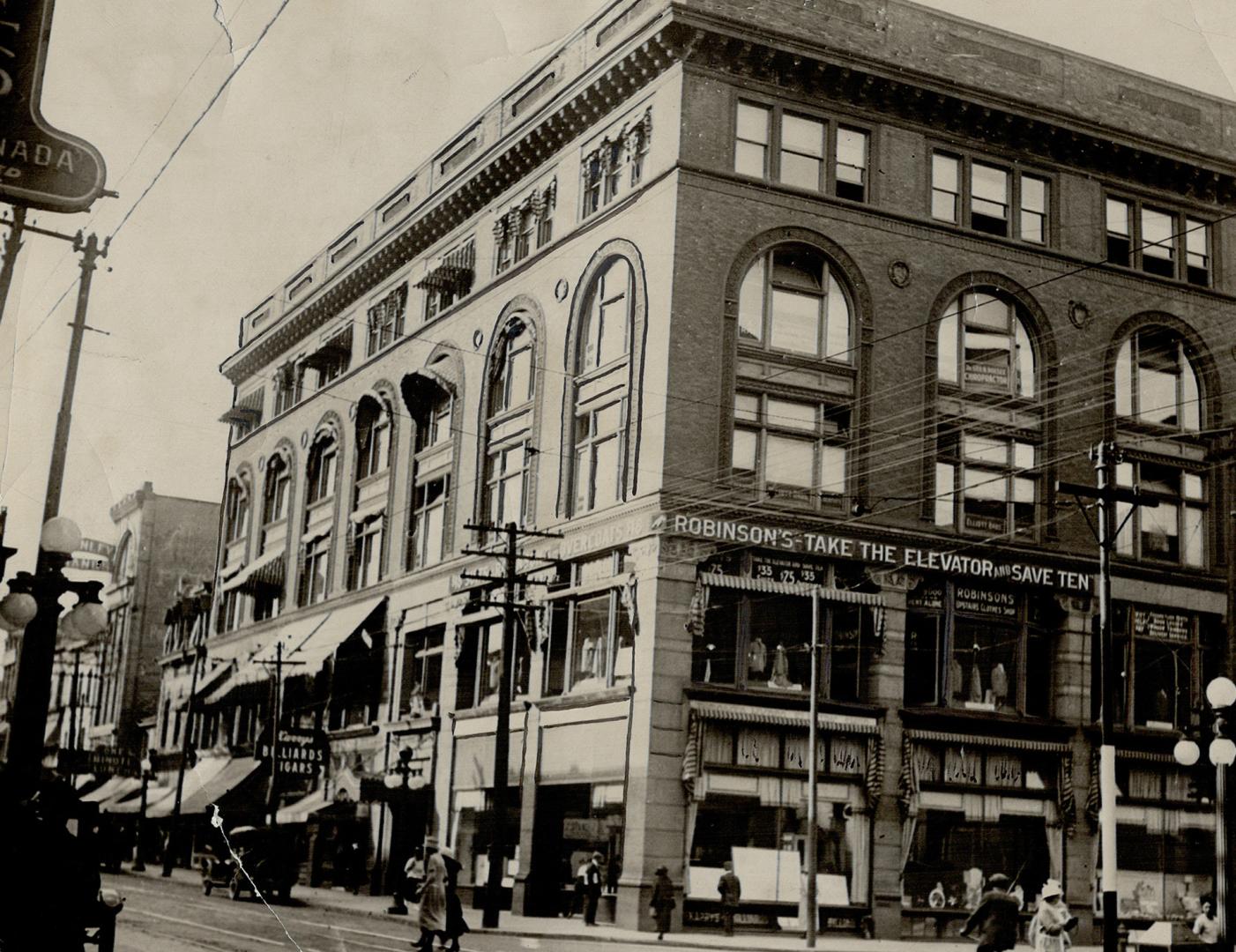 N.E. Cor shuter and yonge