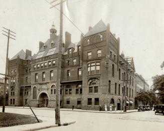 Present Building of the Hospital for Sick Children is shown here