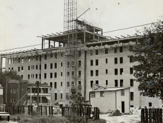 East side of new St Joseph Hosp