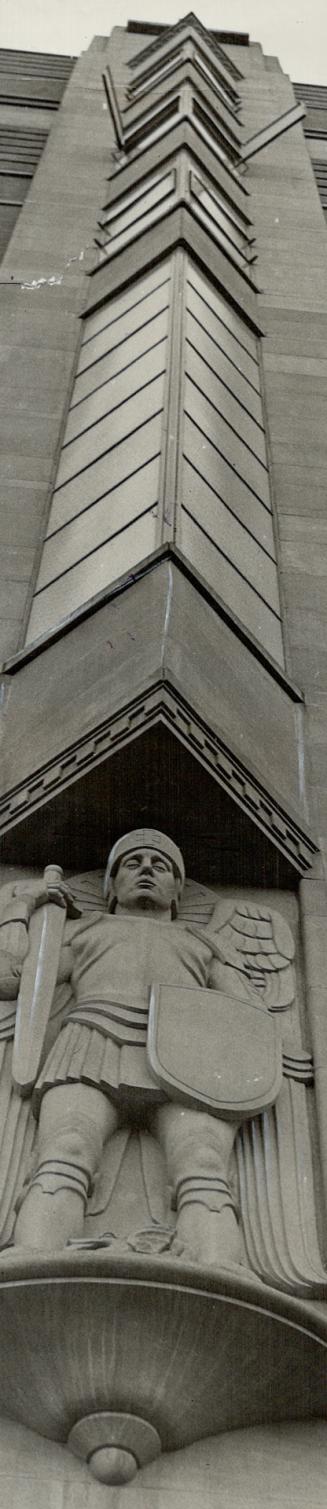 front elevation of the new wing, facing Bond St