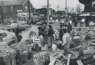 Kensington market sprawling and cluttered but it does have an old world charm of its own