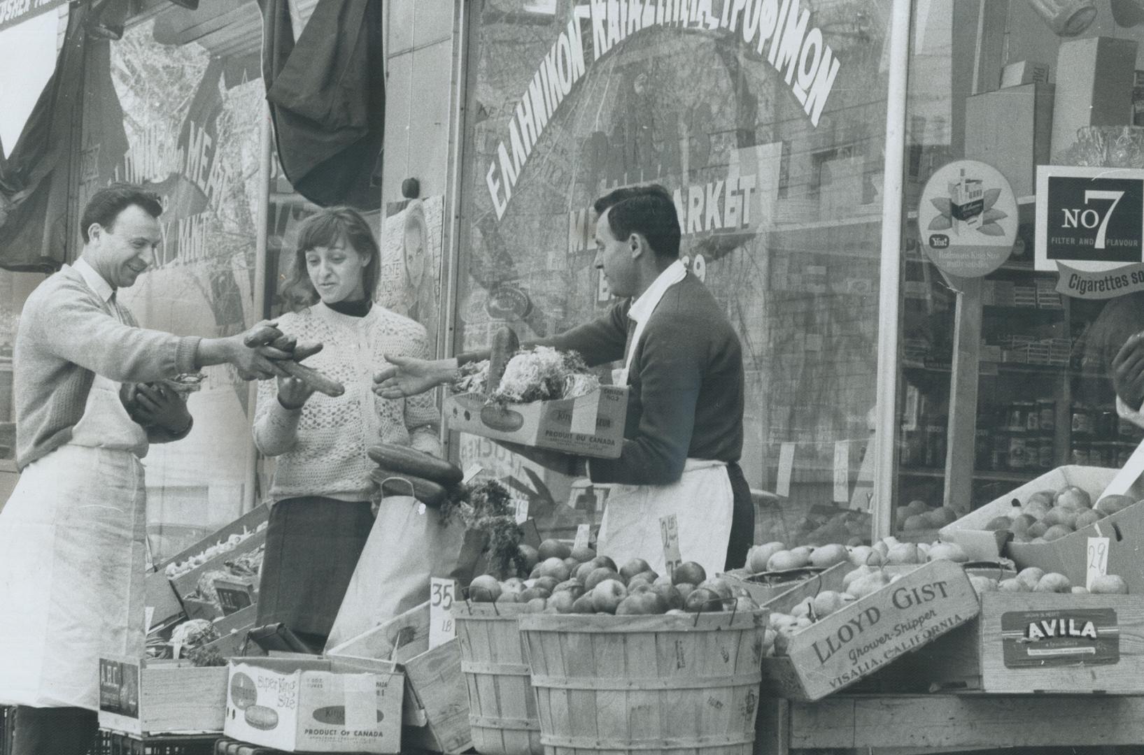 Shoppers who want a buying expedition to be a colorful affair head for one of open air markets, of which Kensington Market is probably the most intere(...)