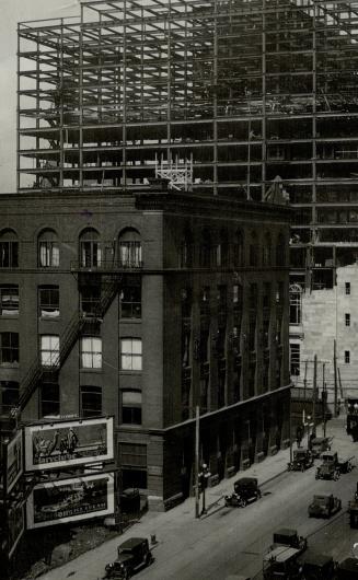 The Royal York, Toronto's new hotel, is rearing its crest to the sky