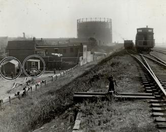 Toronto's first prefabricated house, within a stone's throw of the gas works, has been erected on McGee St