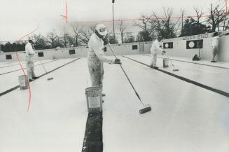 Last one in is a rotten egg. With the weatherman's promise that ti's bound to get warmer, Toronto Parks and Recreation Department workers are busy scr(...)