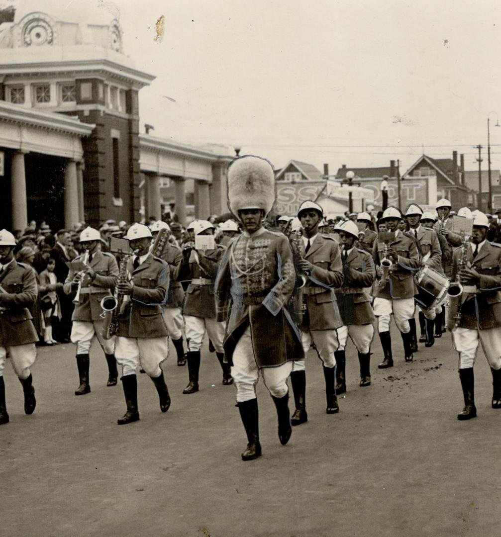 American Legian band at C.N.E. Warriors Day