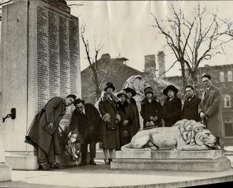 Toronto Italians Observe Armistice Anniversary