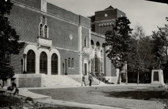 The old boys of Harbord Collegiate, Toronto, were certainly surprised when they beheld this brand new building, so different from the original